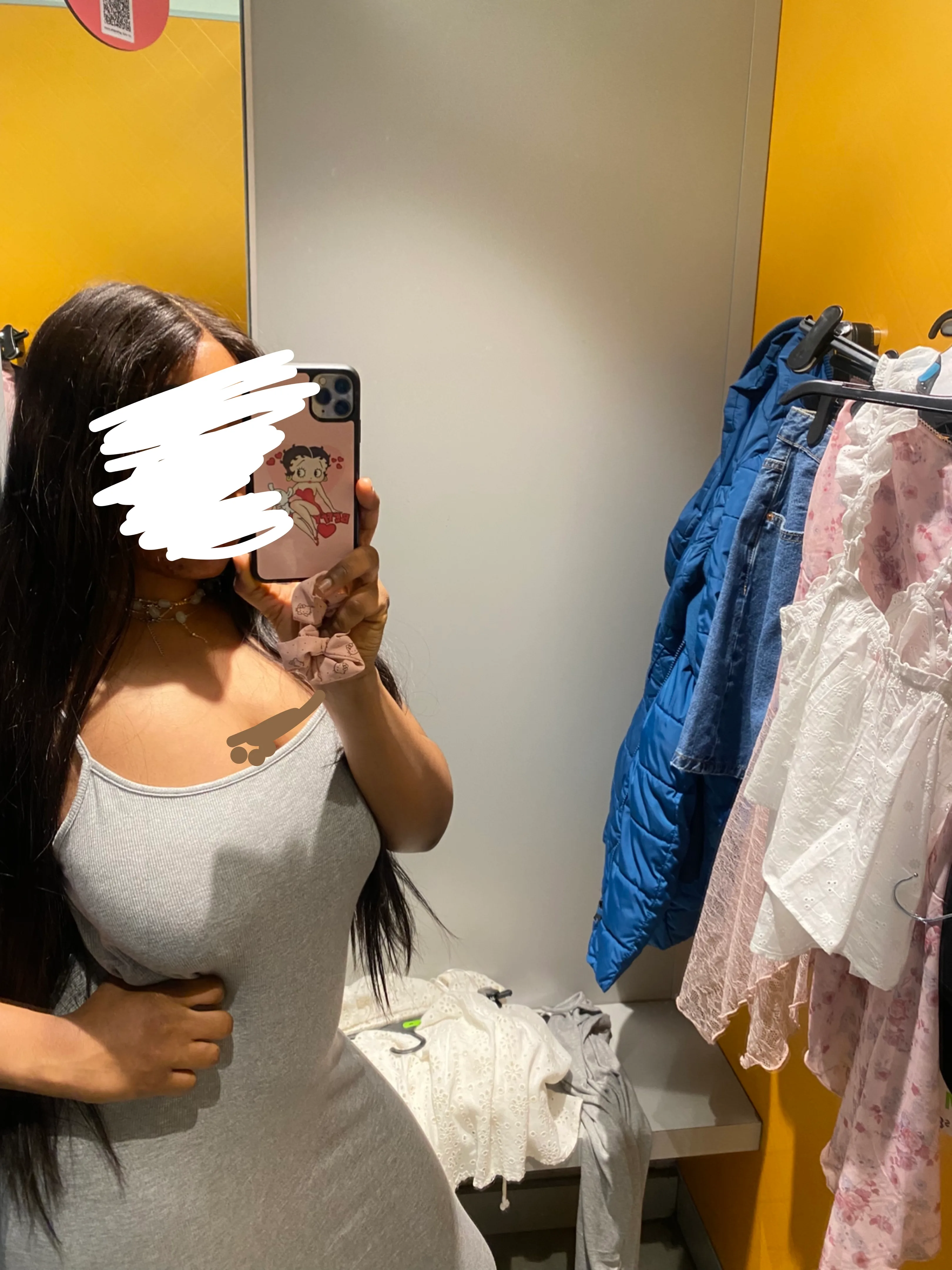 #freecycle:Primark’s Grey Maxi Ribbed Cotton dress thumbnail