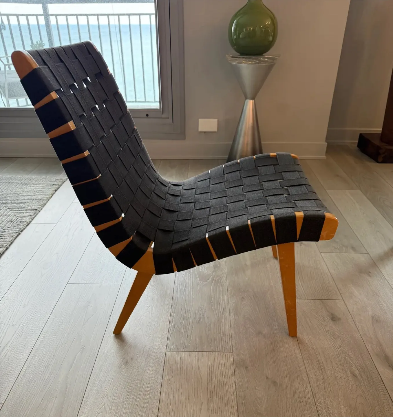 Jens Risom Woven Chair - Excellent Condition image indicator(2)
