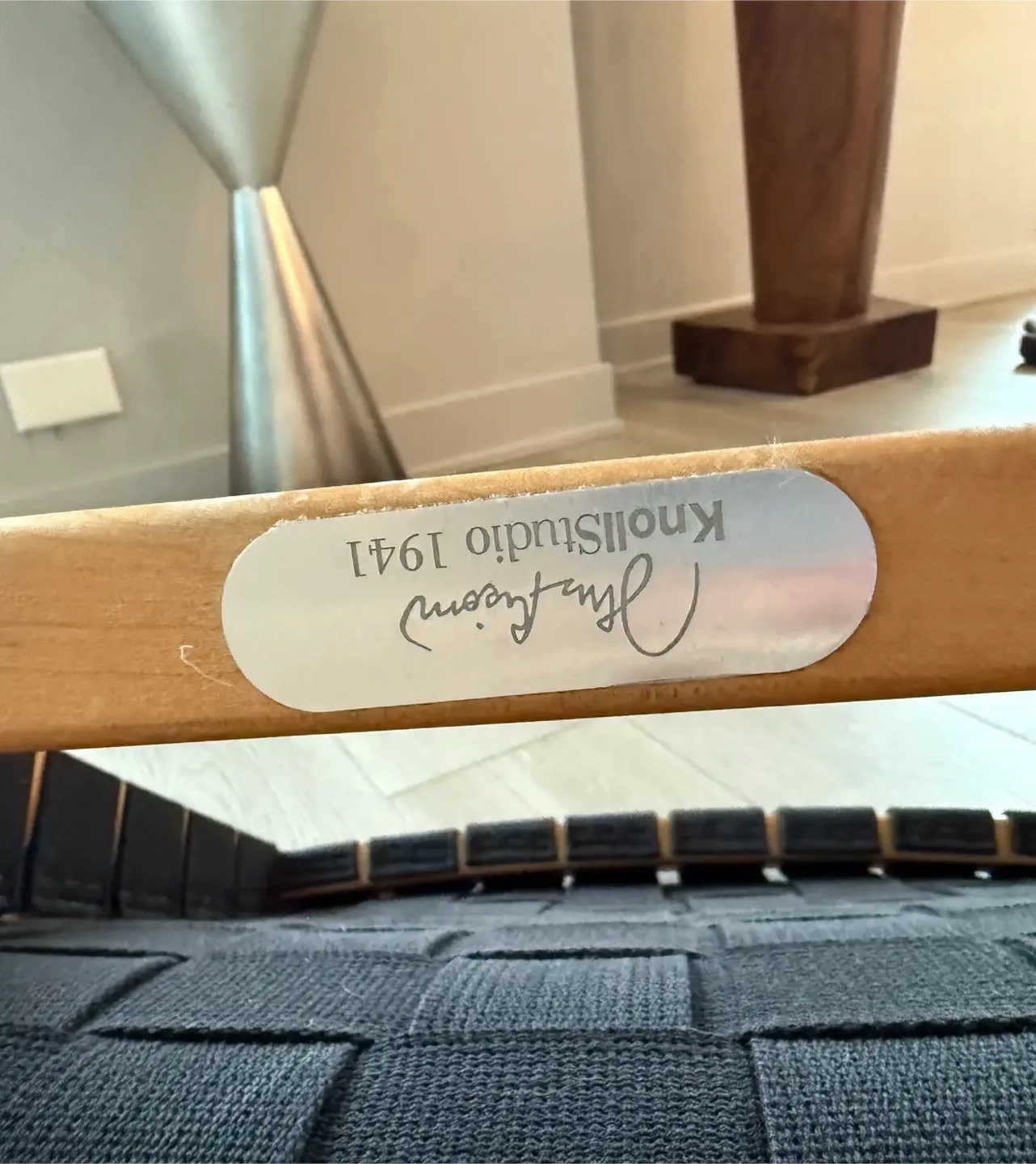 Jens Risom Woven Chair - Excellent Condition image indicator(3)