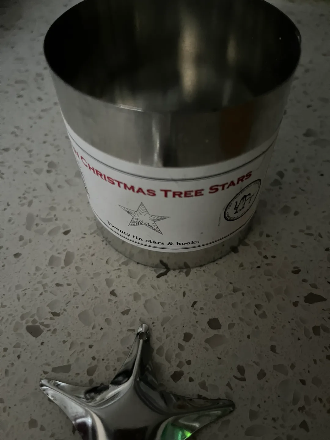 Tin Christmas Tree Stars with holes image indicator(4)