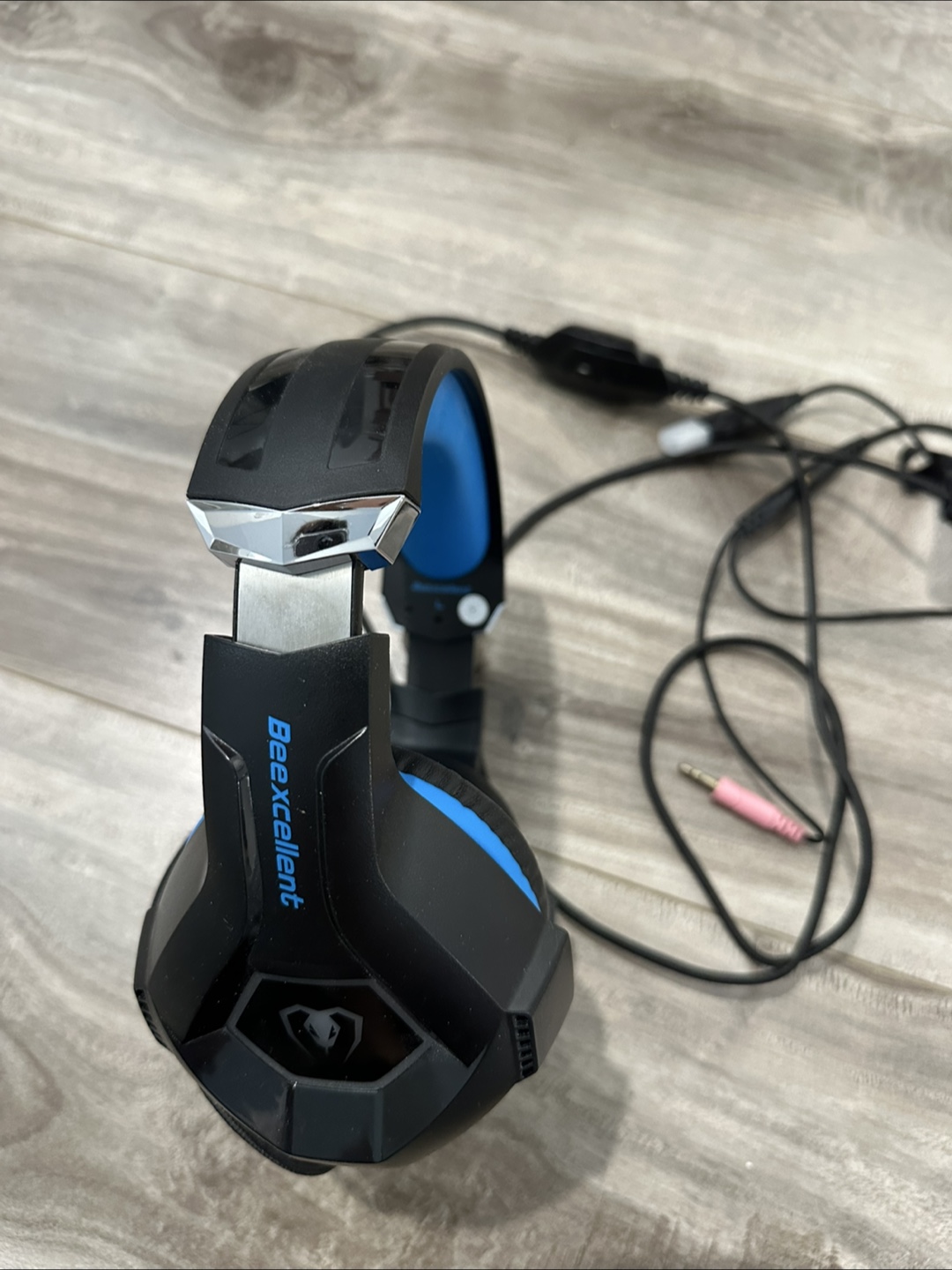 BeeExcellent Gaming Headset - Black & Blue - photo 2