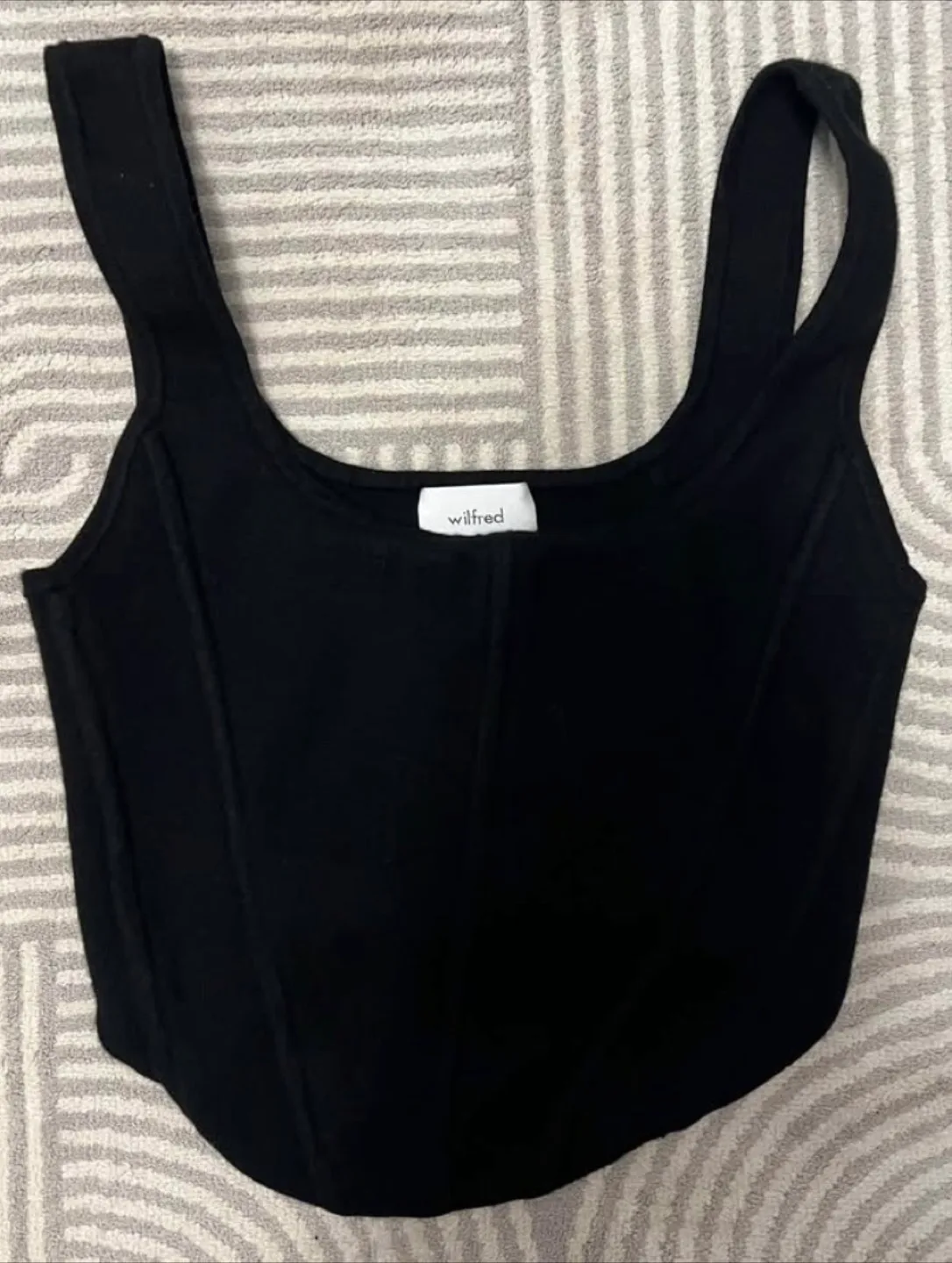 Wilfred Knit Corset Tank, Size S image indicator(3)