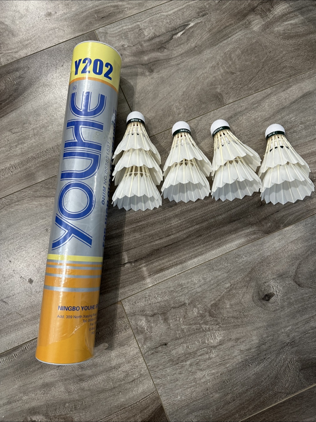 Youhe Y202 Badminton Shuttlecocks