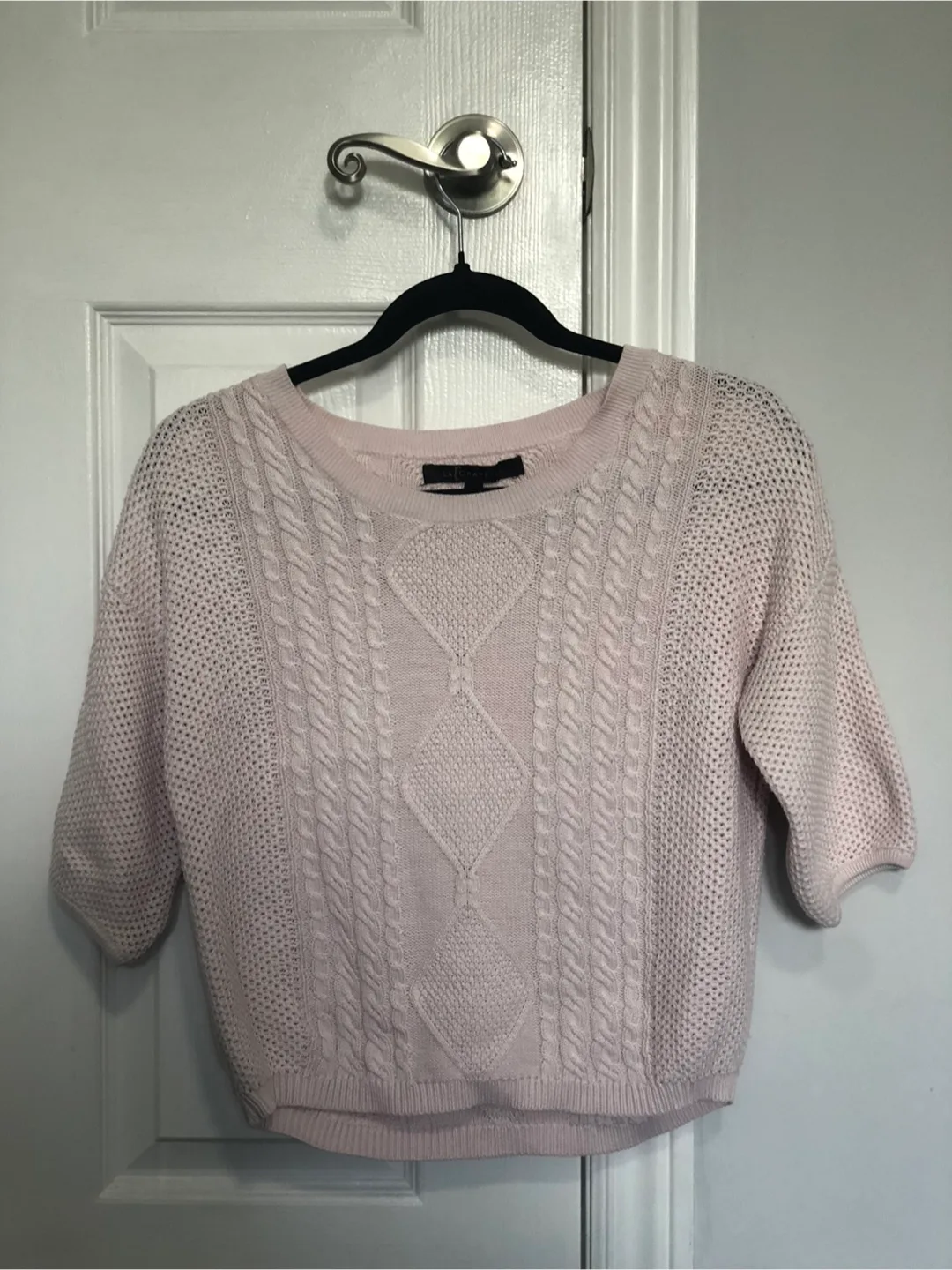 Pink La Chapelle Knit Sweater thumbnail