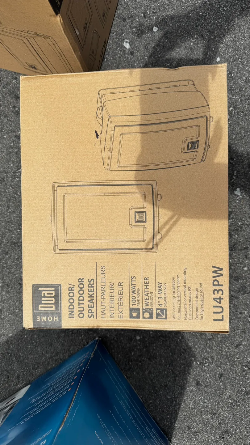 New Dual LU43PW Indoor/Outdoor Speakers thumbnail