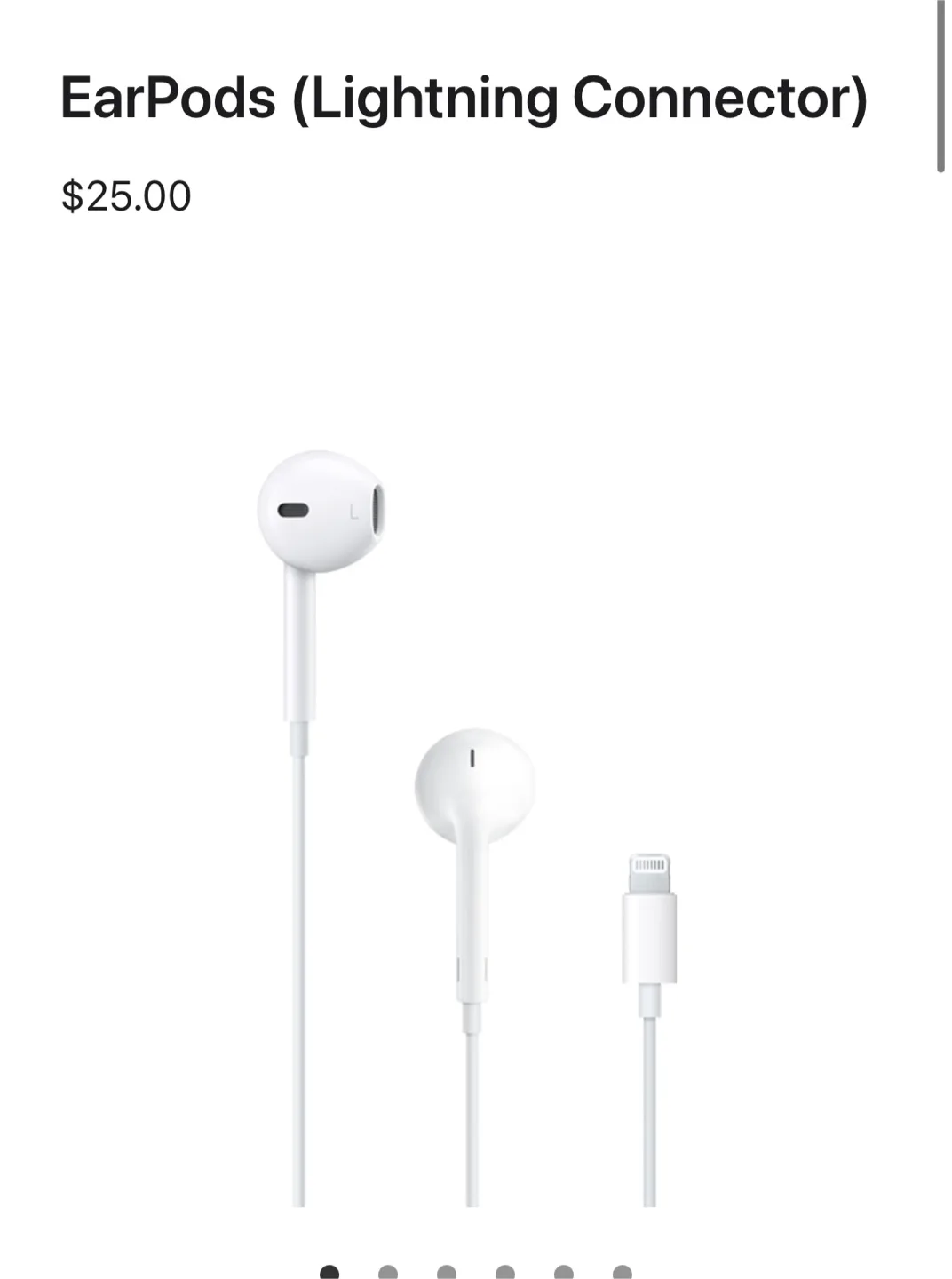 Apple EarPods (Lightning Connector) image indicator(2)