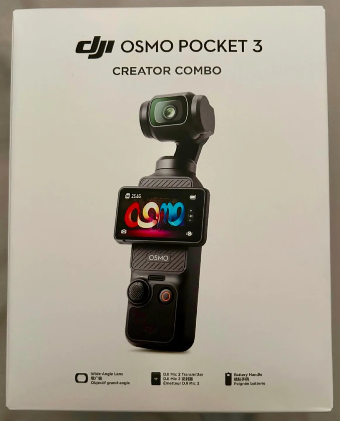 Dji Osmo Pocket 3 Creator Combo.  Opened box. thumbnail