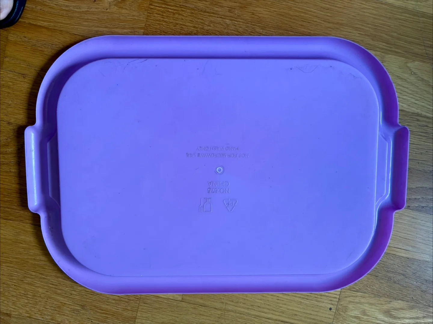 Purple Plastic Tray #freecycle image indicator(2)