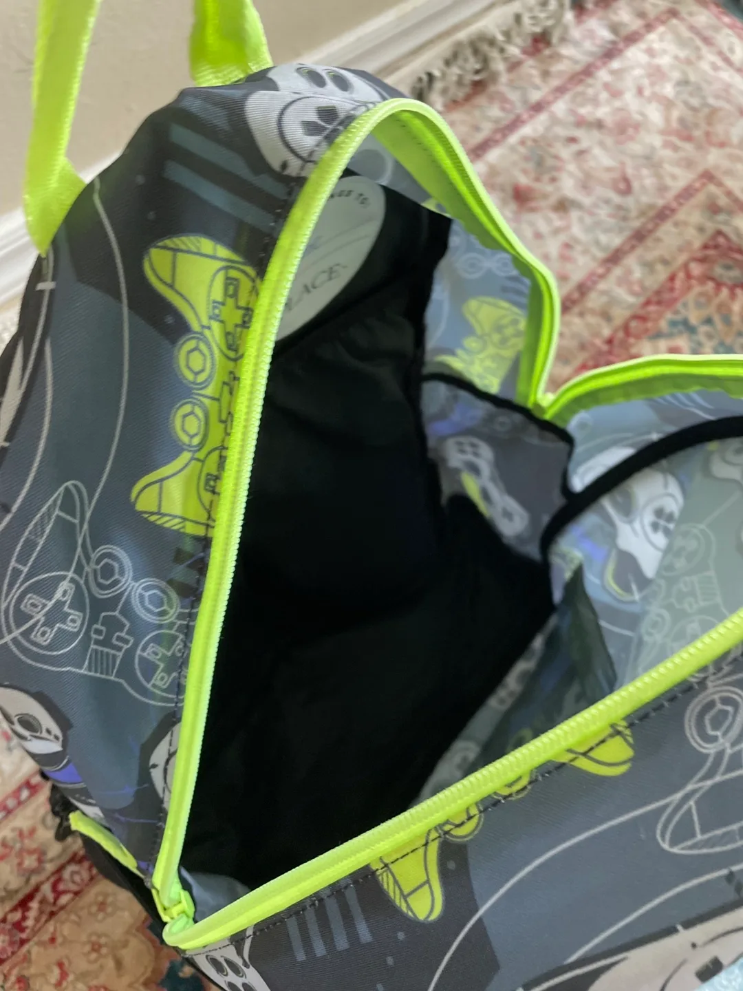 Kids Backpack and Lunch Bag Set, Video Game Pattern image indicator(5)