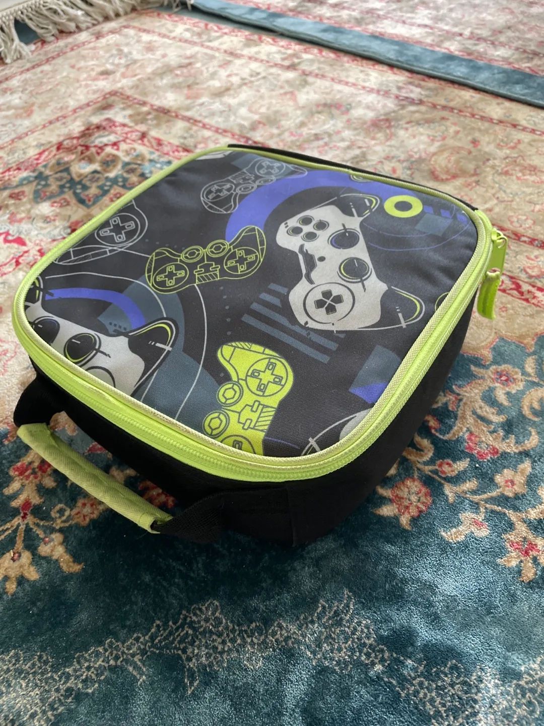 Kids Backpack and Lunch Bag Set, Video Game Pattern image indicator(3)