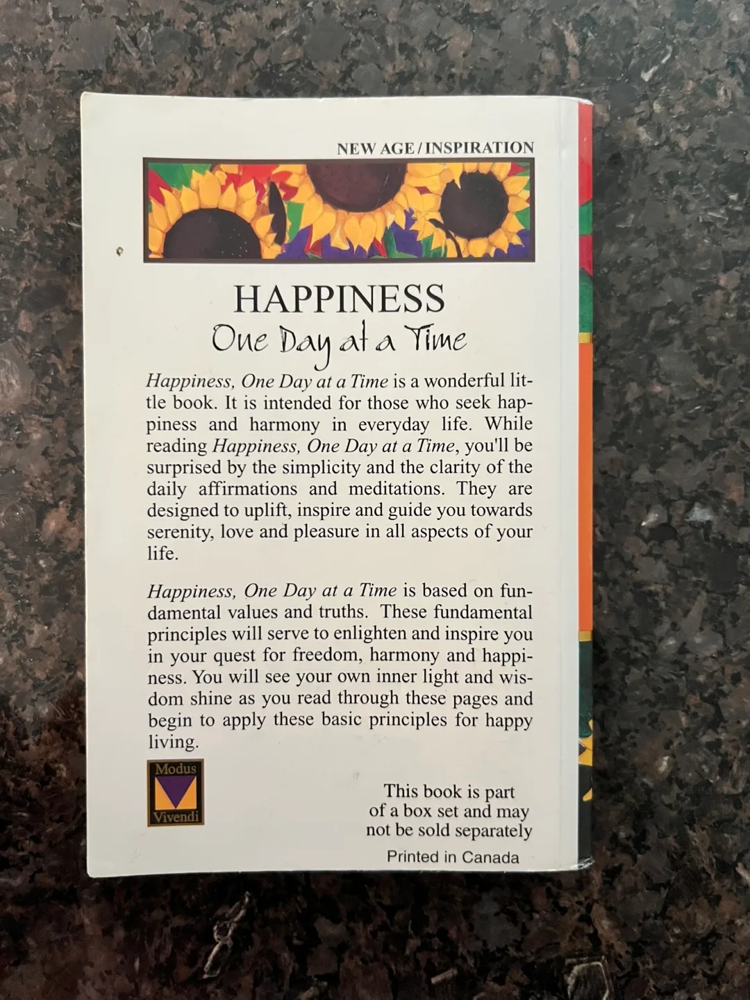 Happiness One Day at a Time Book image indicator(2)