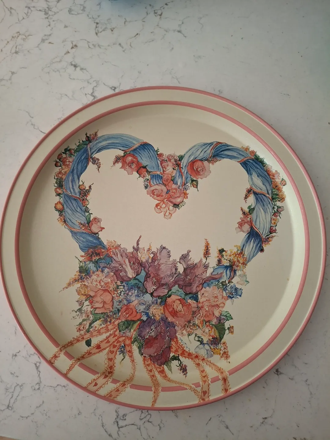 Vintage wreath tray image indicator(4)