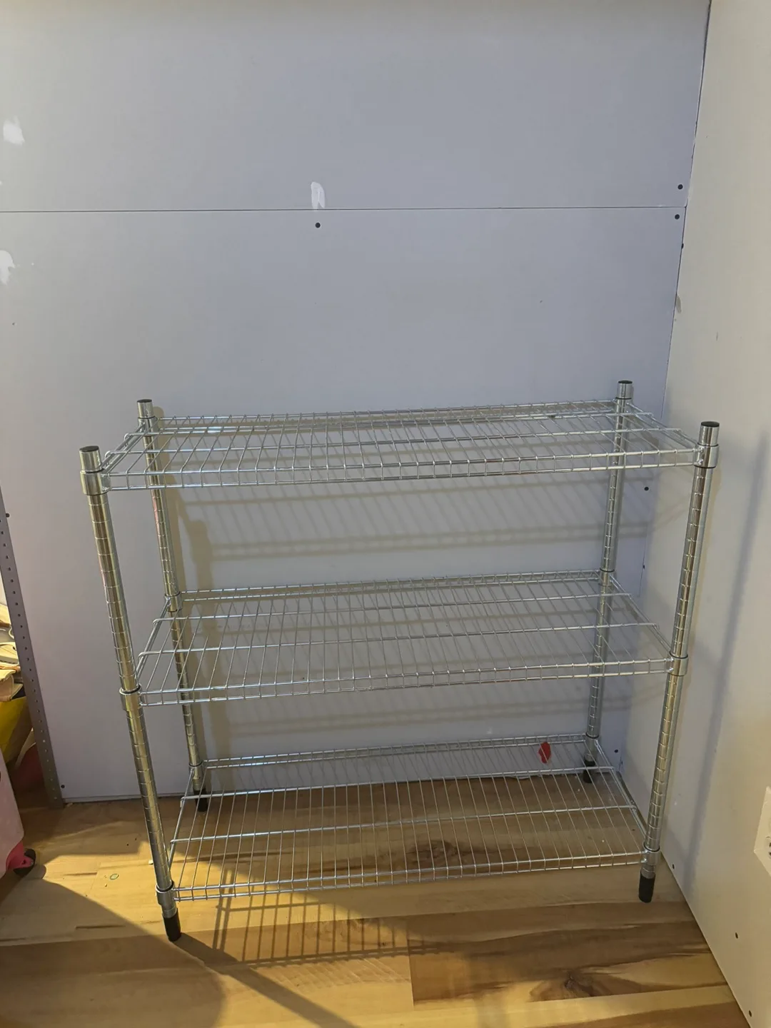 Metal Wire Shelf Rack - 3 Tier thumbnail