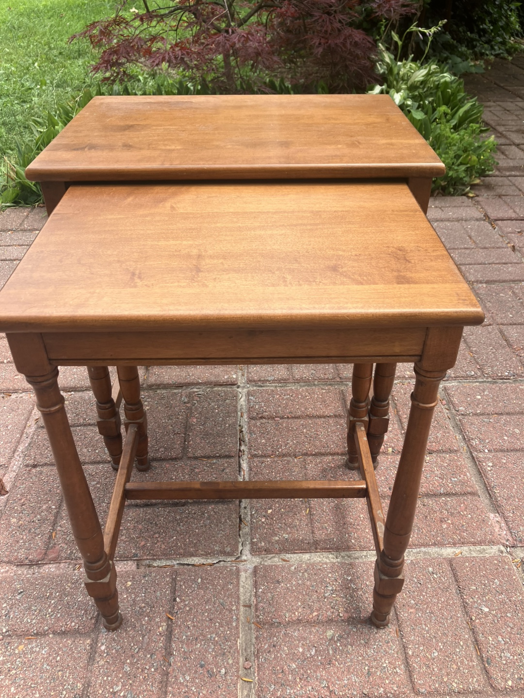 Nesting Tables - Wood - photo 4