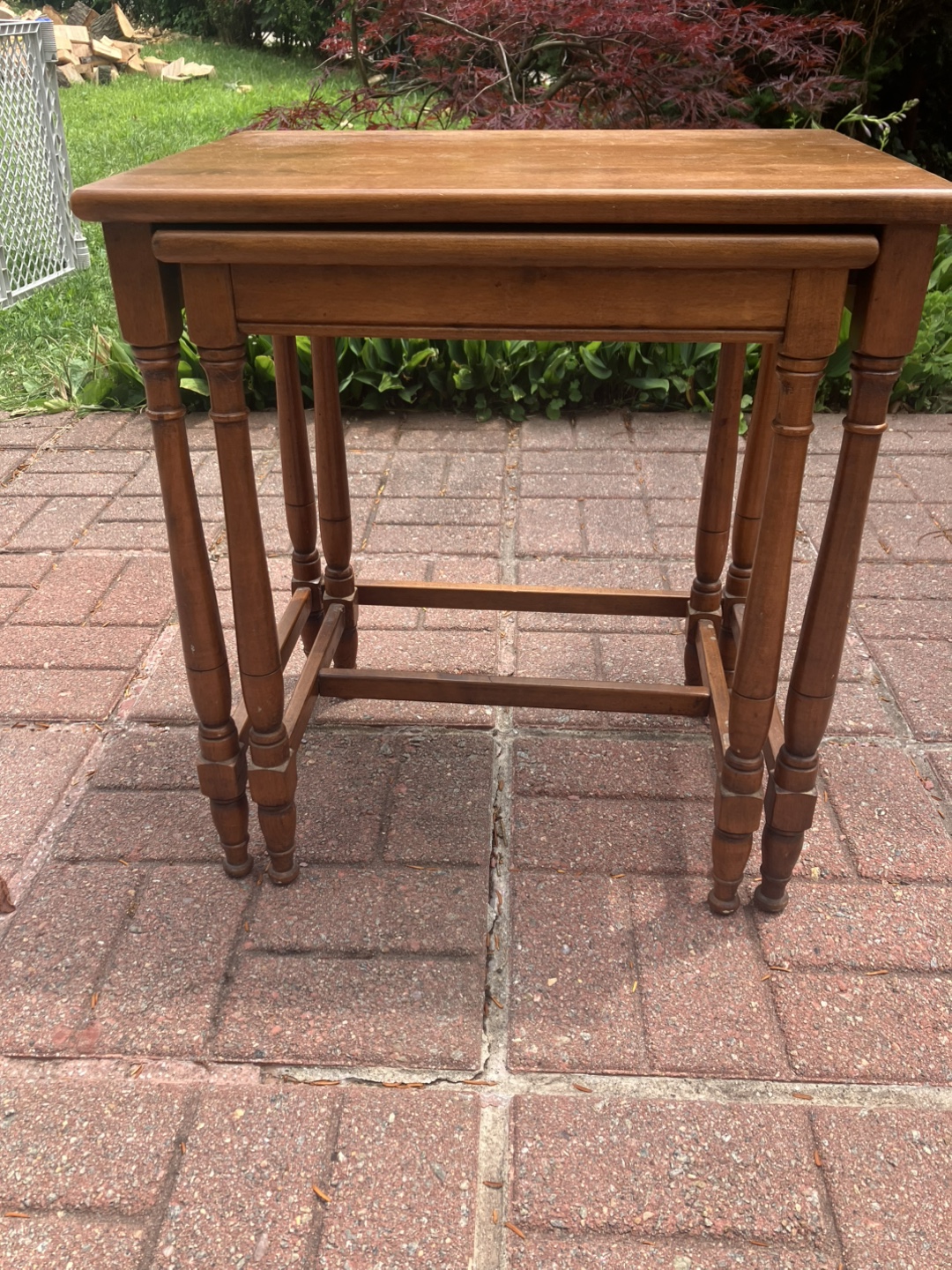 Nesting Tables - Wood - photo 2