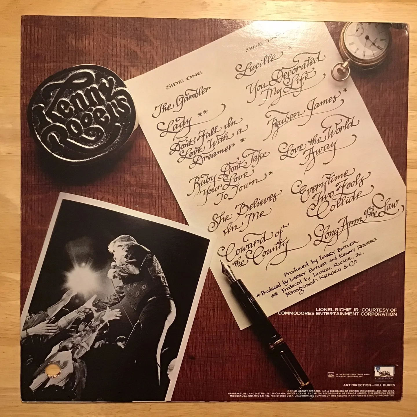 🤩 Kenny Rogers Greatest Hits Vinyl Record image indicator(2)