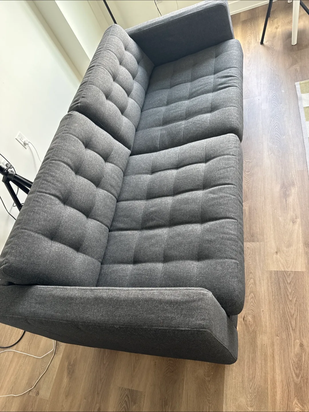 IKEA Three-Seater Sofa - Grey image indicator(2)