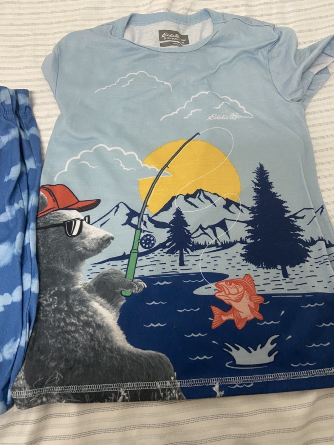 Eddie Bauer Kids Pajama Set - Size M (7/8) - photo 3