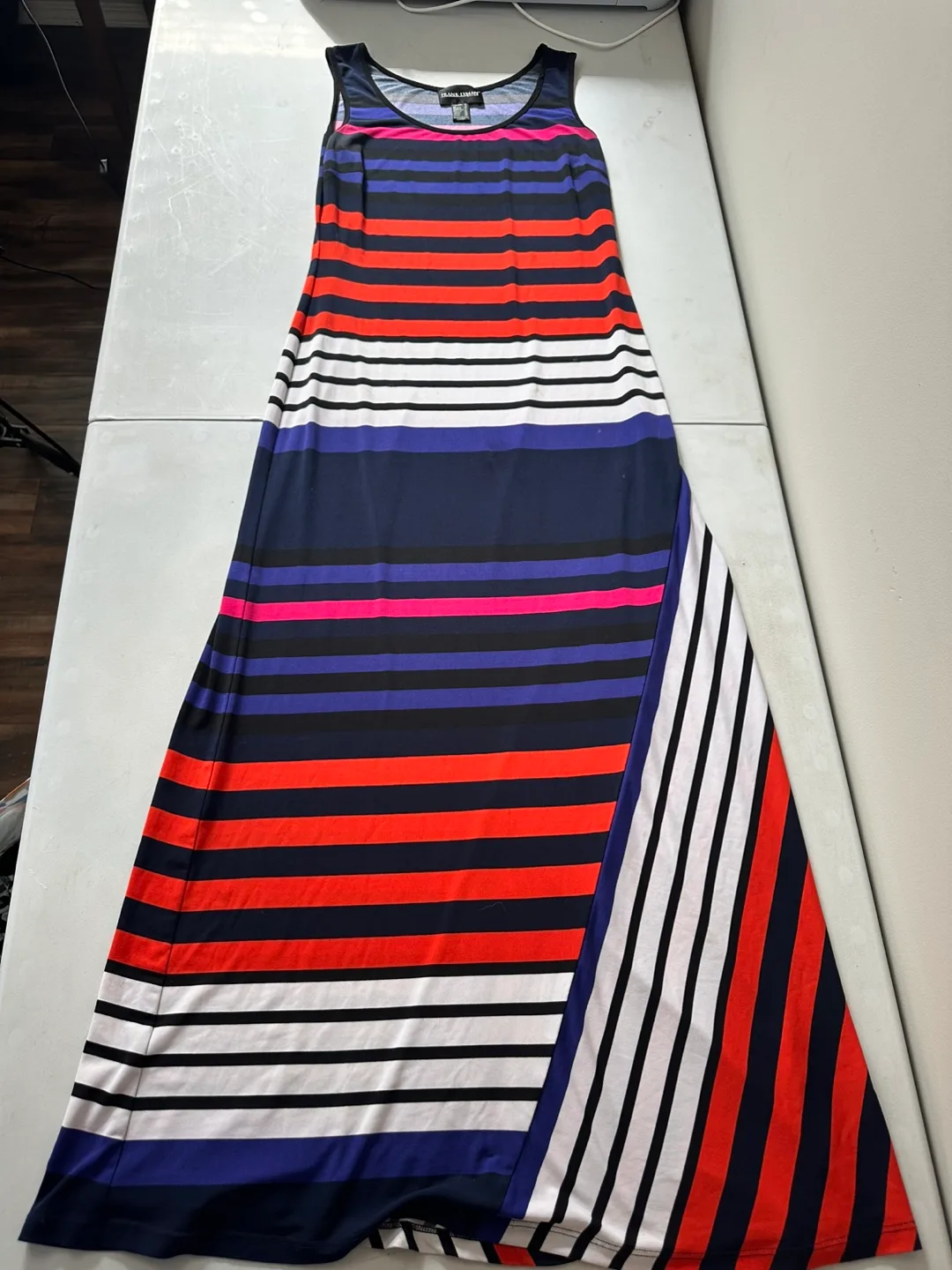 Frank Lyman Striped Maxi Dress thumbnail