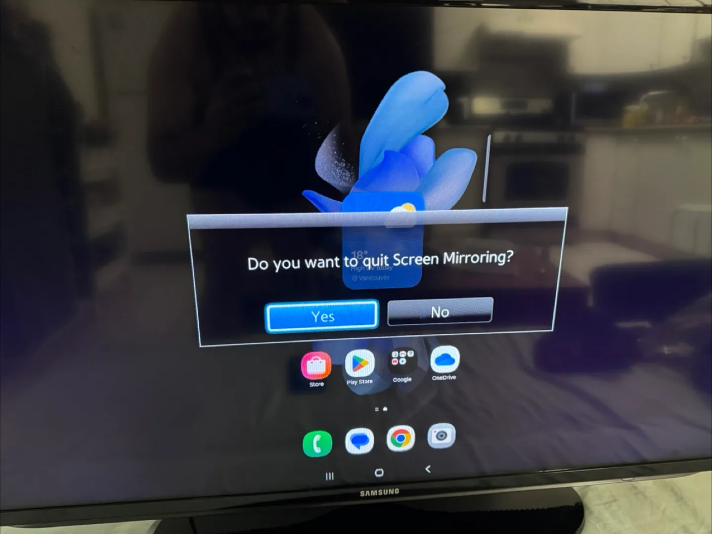 40” Samsung Smart TV image indicator(4)