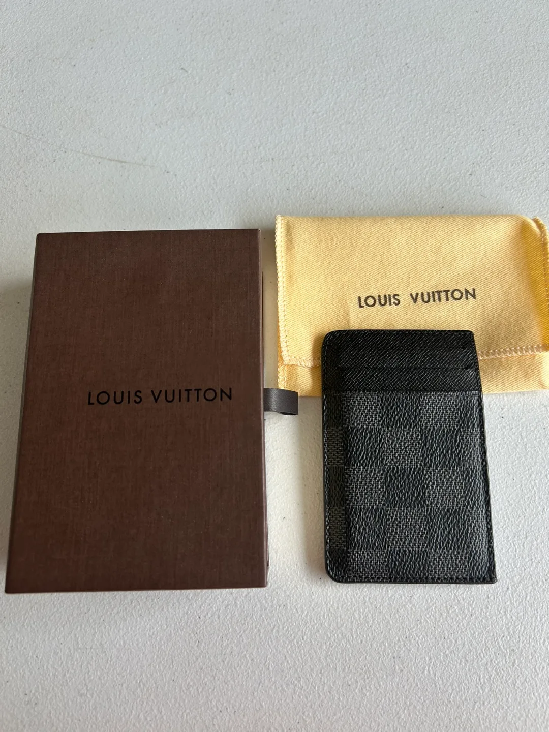 Louis Vuitton Damier Graphite Card Holder thumbnail