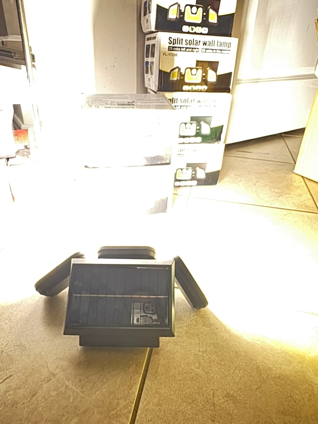 New Split Solar Wall Lamp image indicator(6)