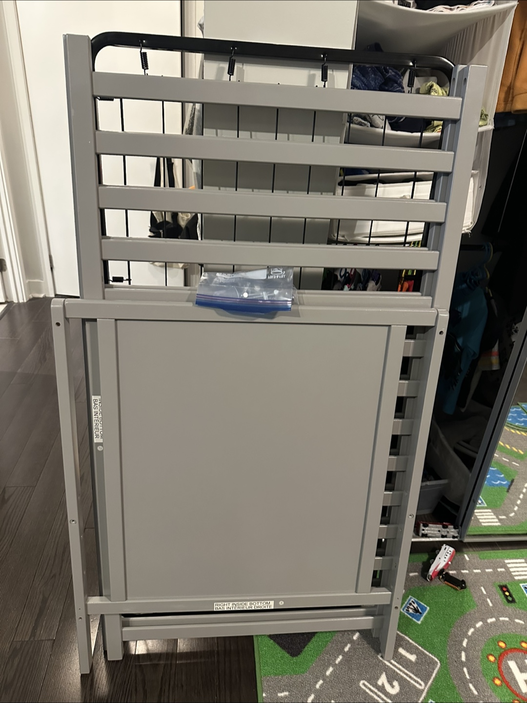Delta Children Kendrick 4-in-1 Convertible Crib - Grey - photo 4