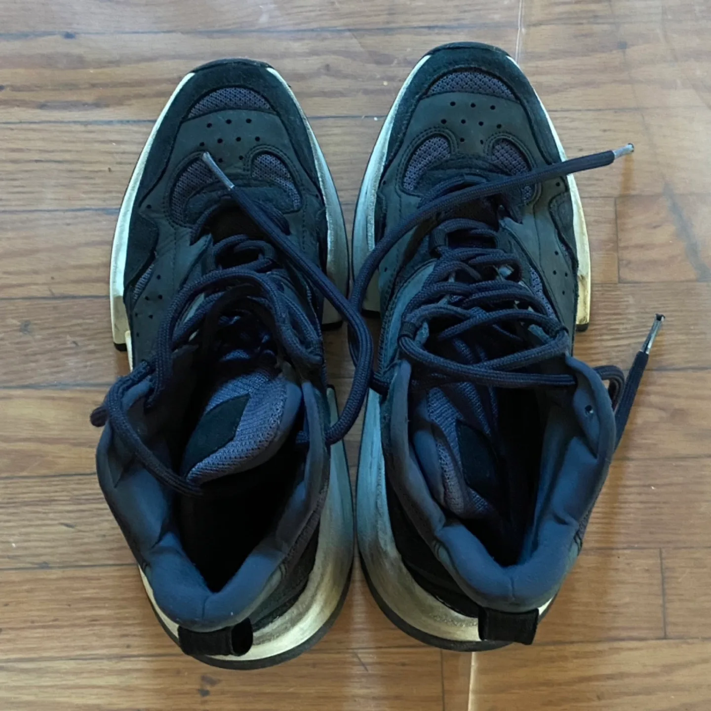 Maison Margiela MM6 High Top Flare Black Suede Sneaker image indicator(4)