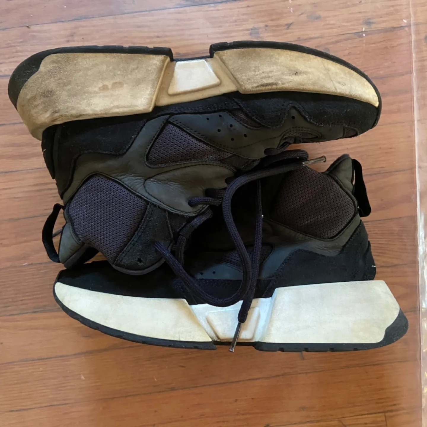 Maison Margiela MM6 High Top Flare Black Suede Sneaker image indicator(3)