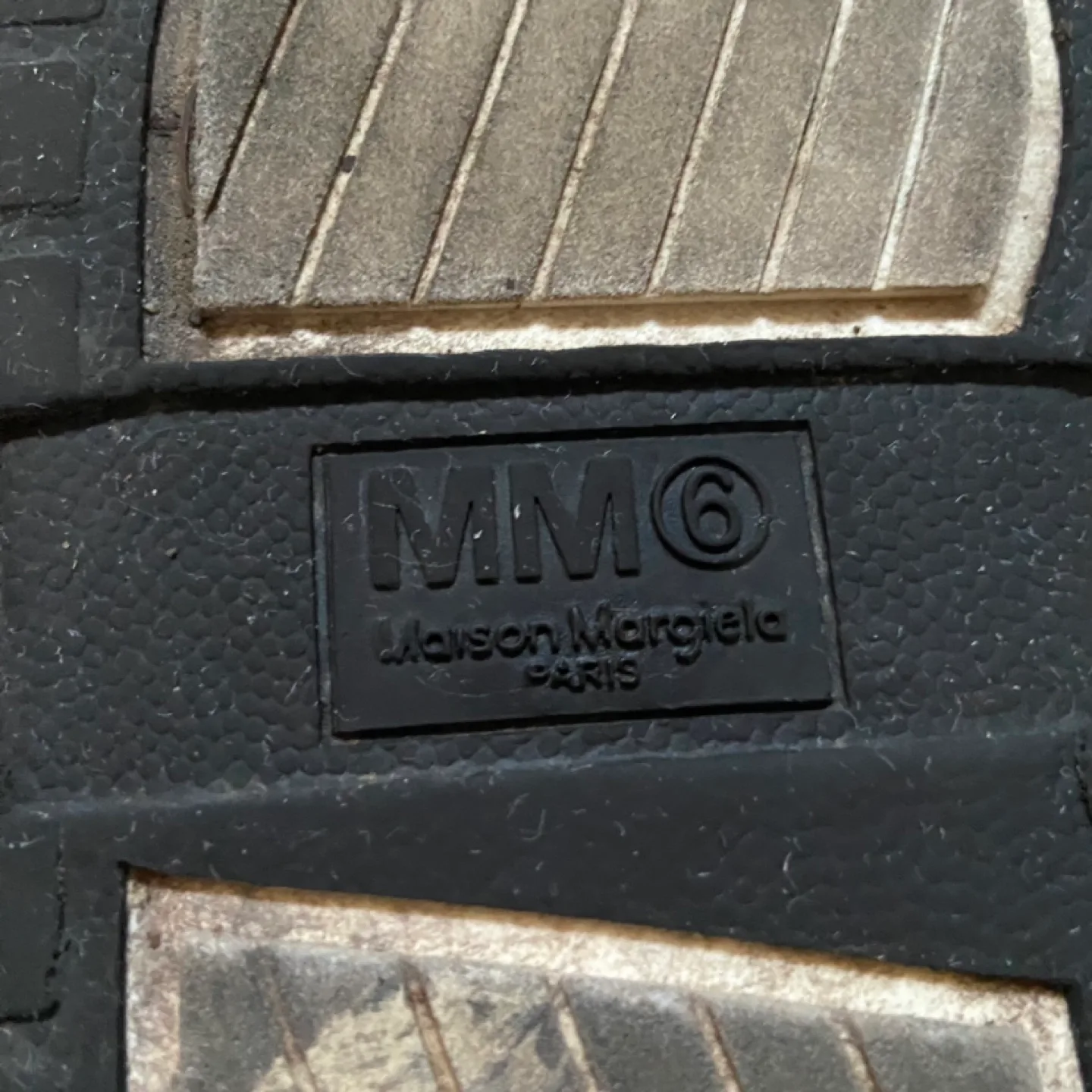 Maison Margiela MM6 High Top Flare Black Suede Sneaker image indicator(8)