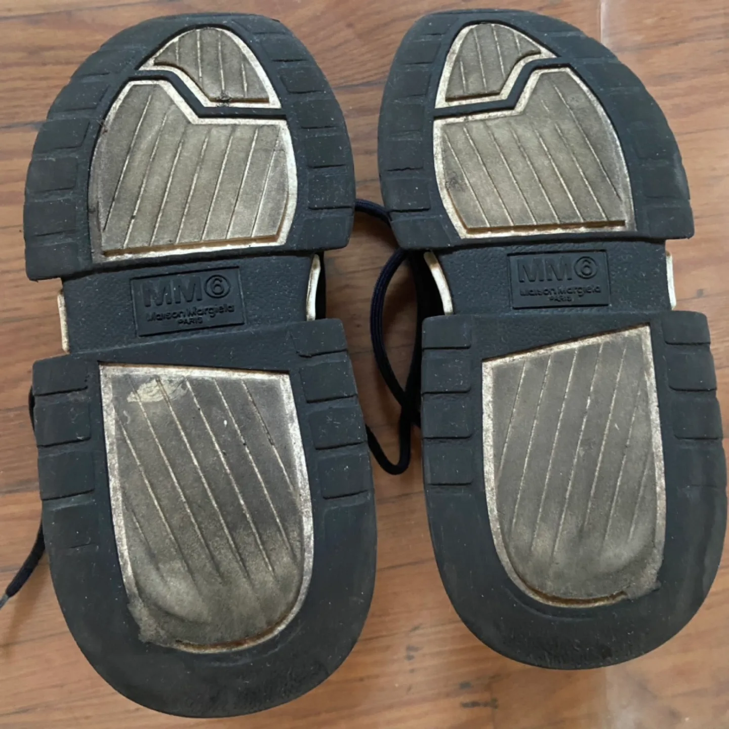 Maison Margiela MM6 High Top Flare Black Suede Sneaker image indicator(7)