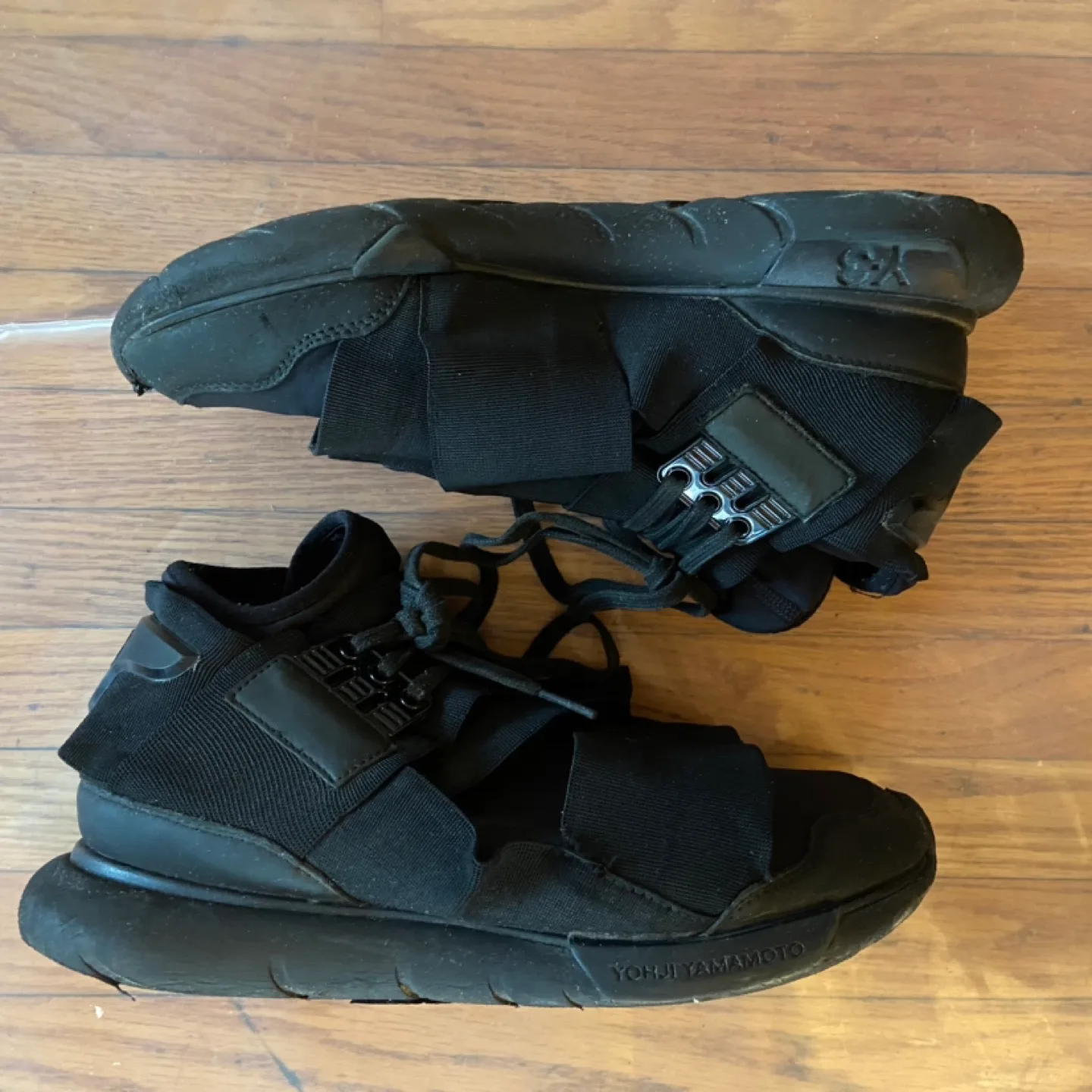 adidas Y-3 Yohji Yamamoto Qasa High Black *USED* image indicator(2)