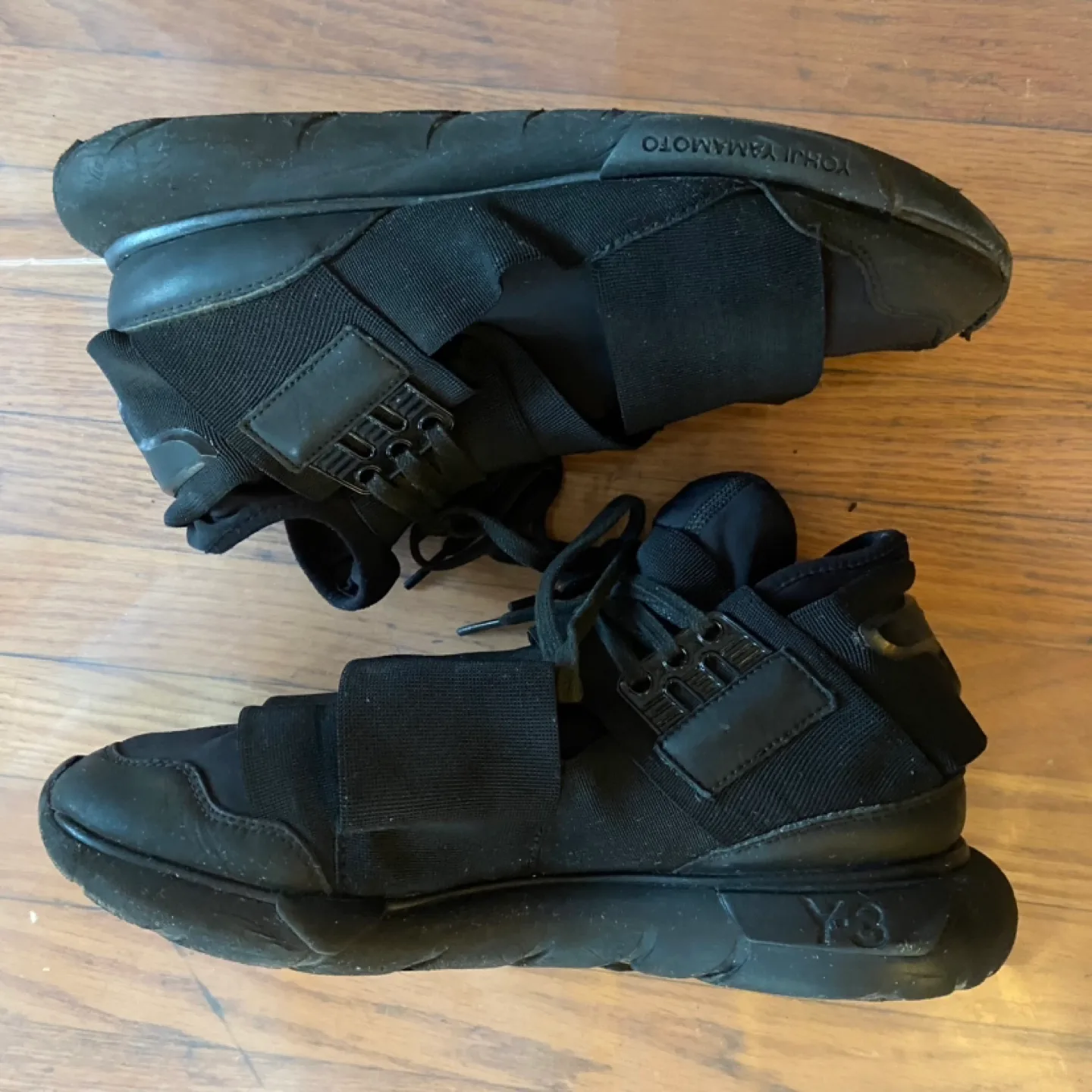 adidas Y-3 Yohji Yamamoto Qasa High Black *USED* image indicator(3)