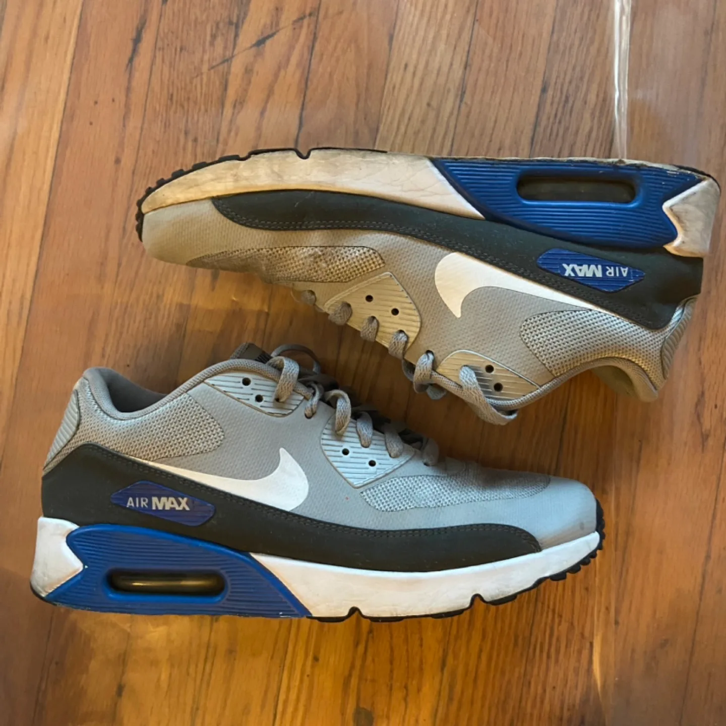 Size 9 - Nike Air Max 90 Ultra 2.0 Essential Gray - 875695-006 image indicator(5)