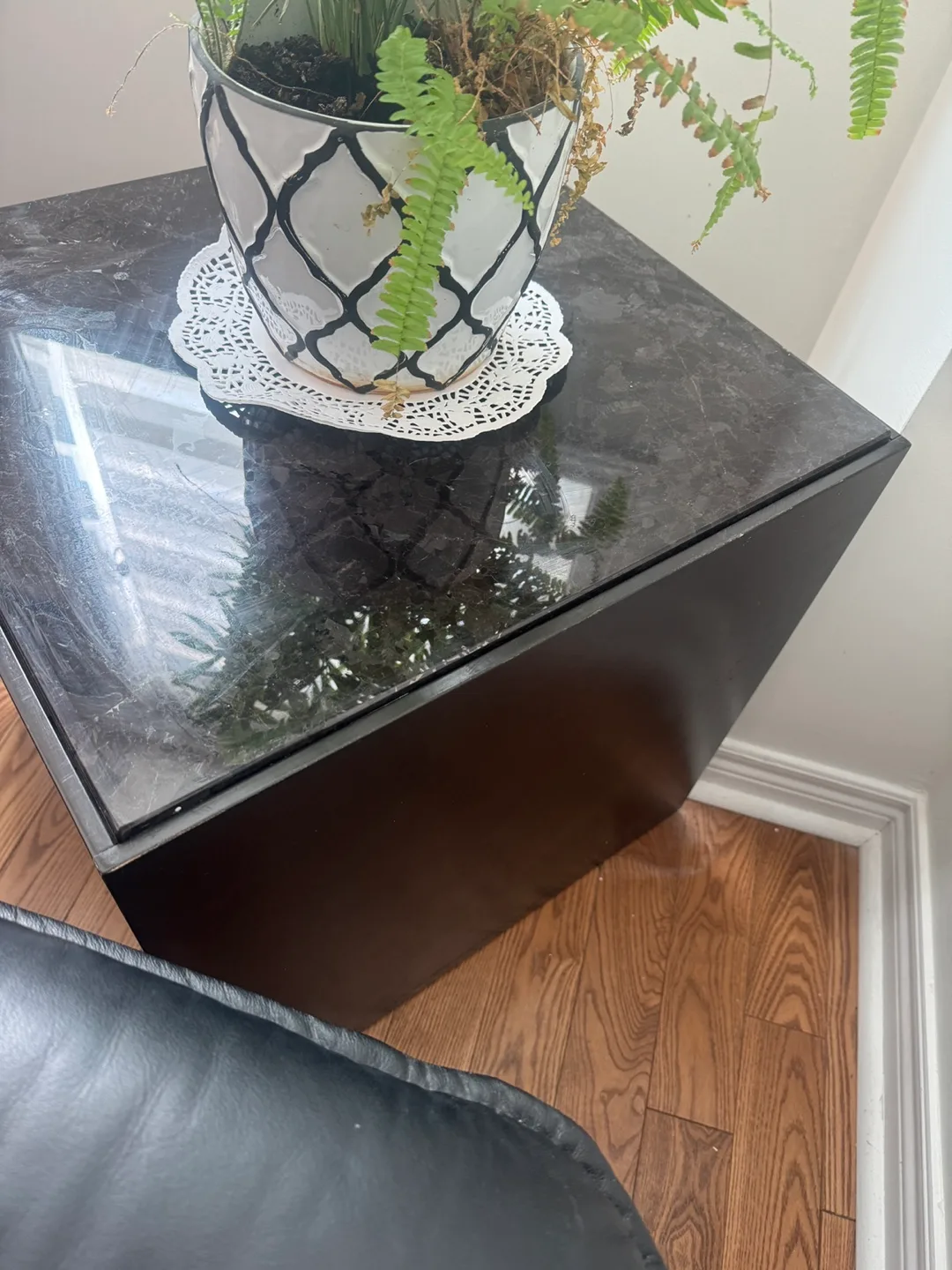 Black Marble End Tables (x2) image indicator(3)