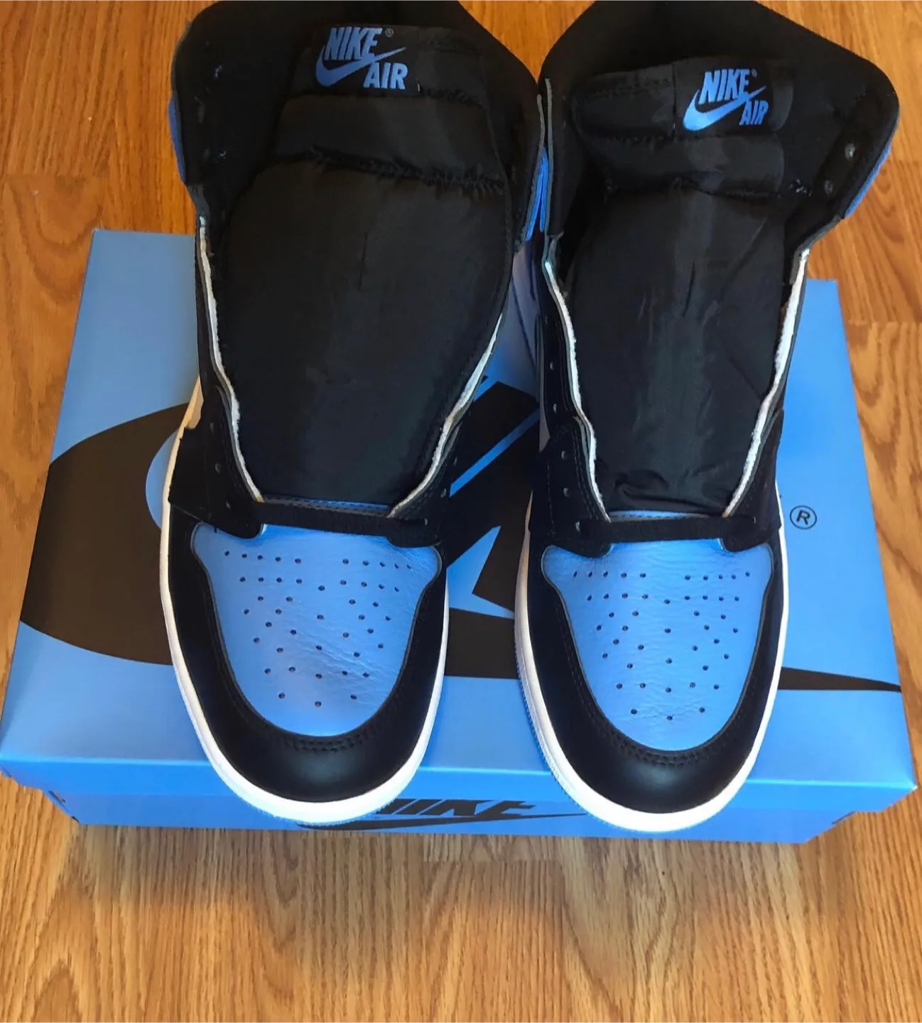 Jordan 1 High UNC Toe Sz 13 thumbnail