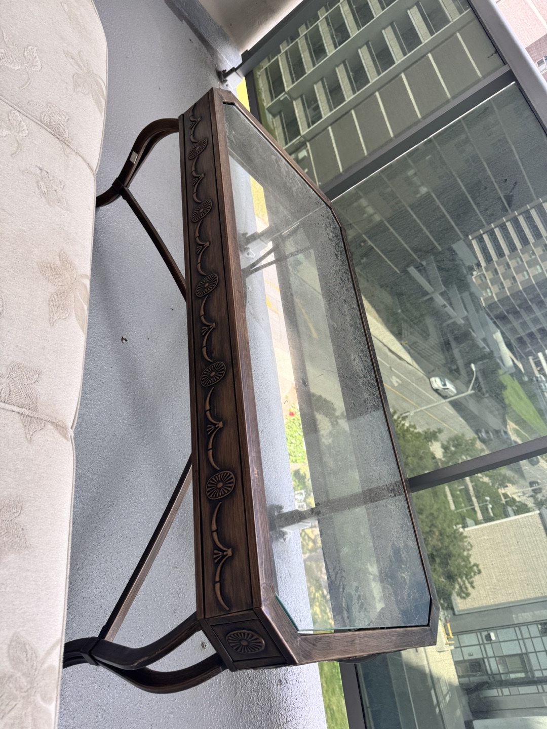 Glass Top Coffee Table