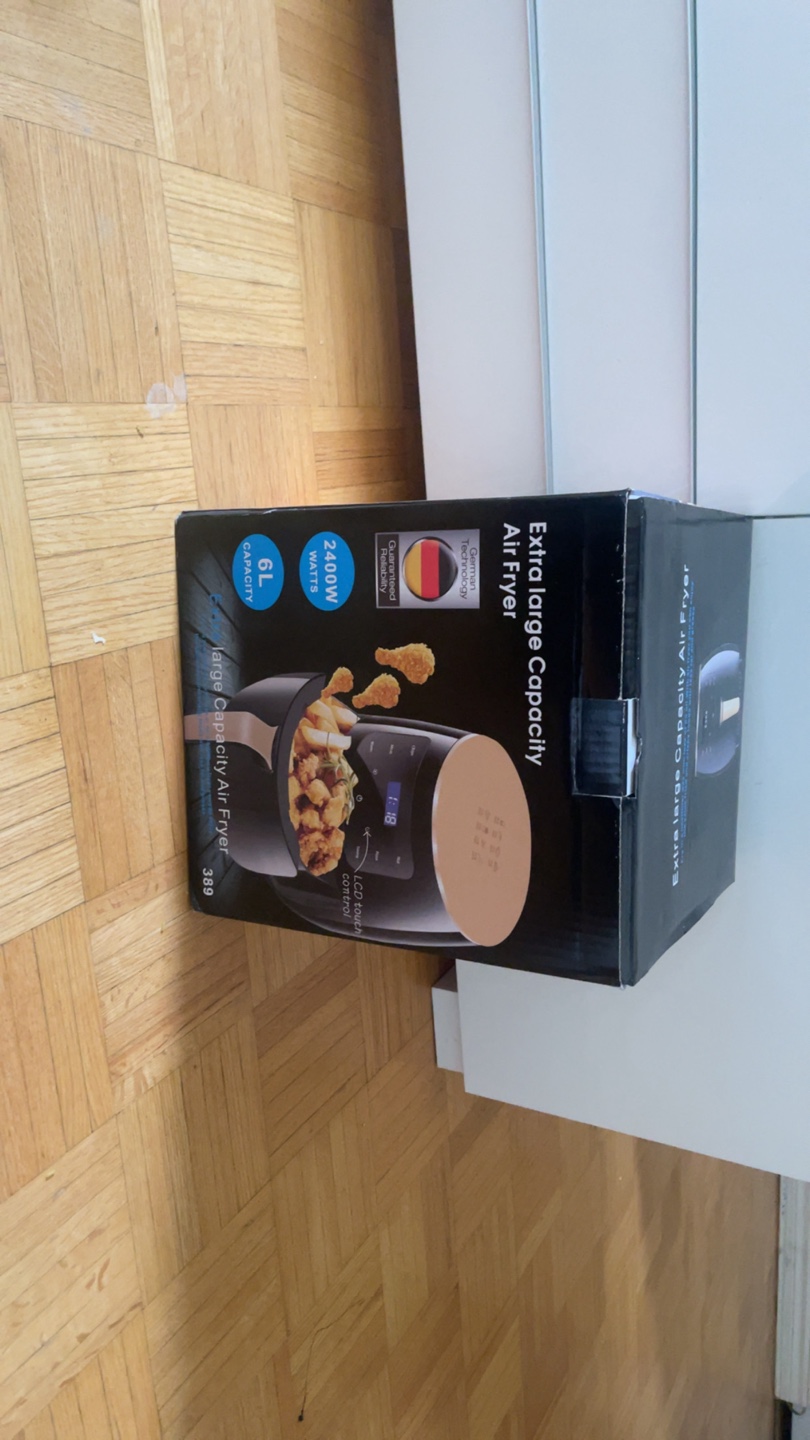 Extra Large Capacity Air Fryer 6L - New in Box - photo 2