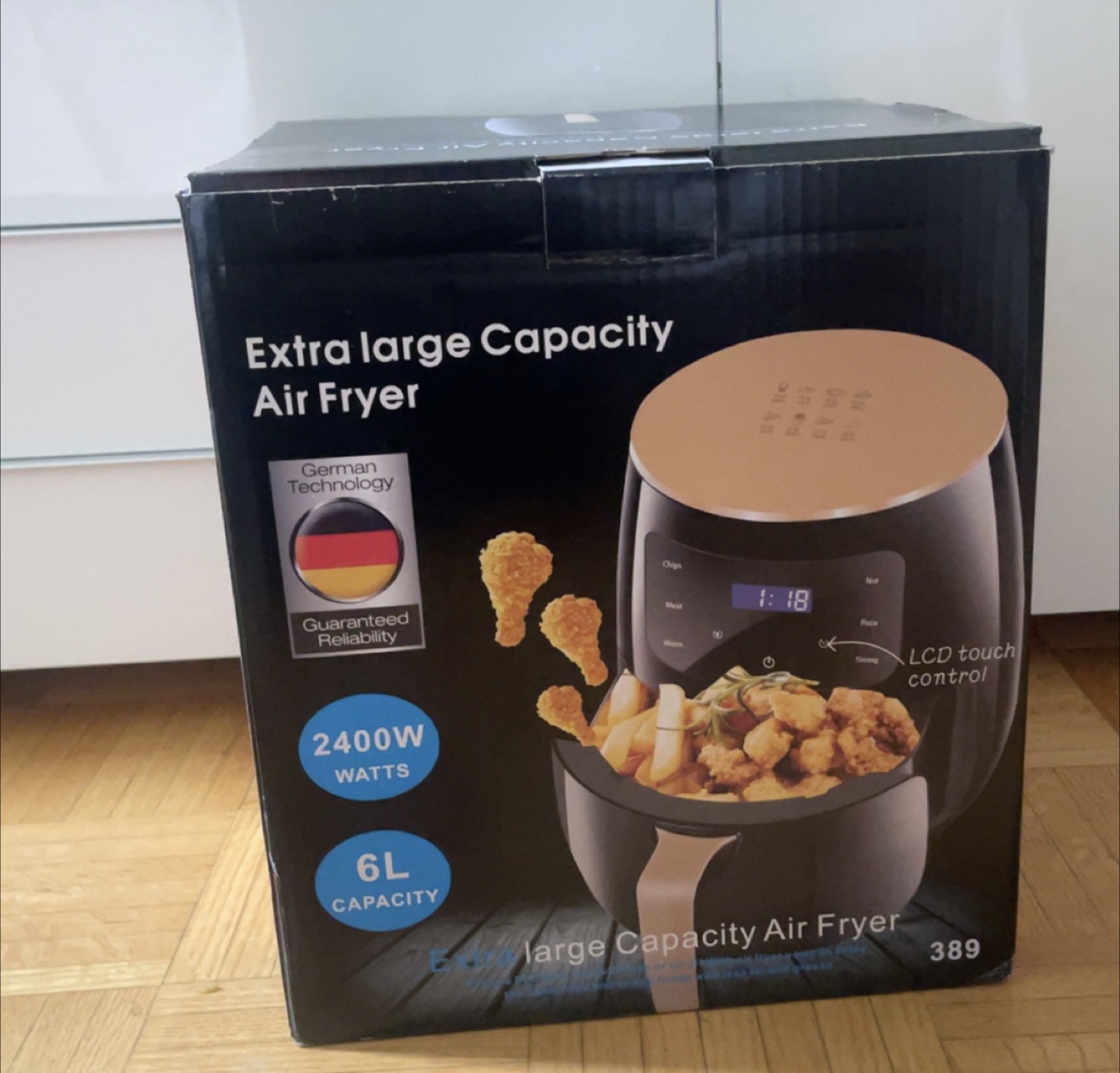 Extra Large Capacity Air Fryer 6L - New in Box