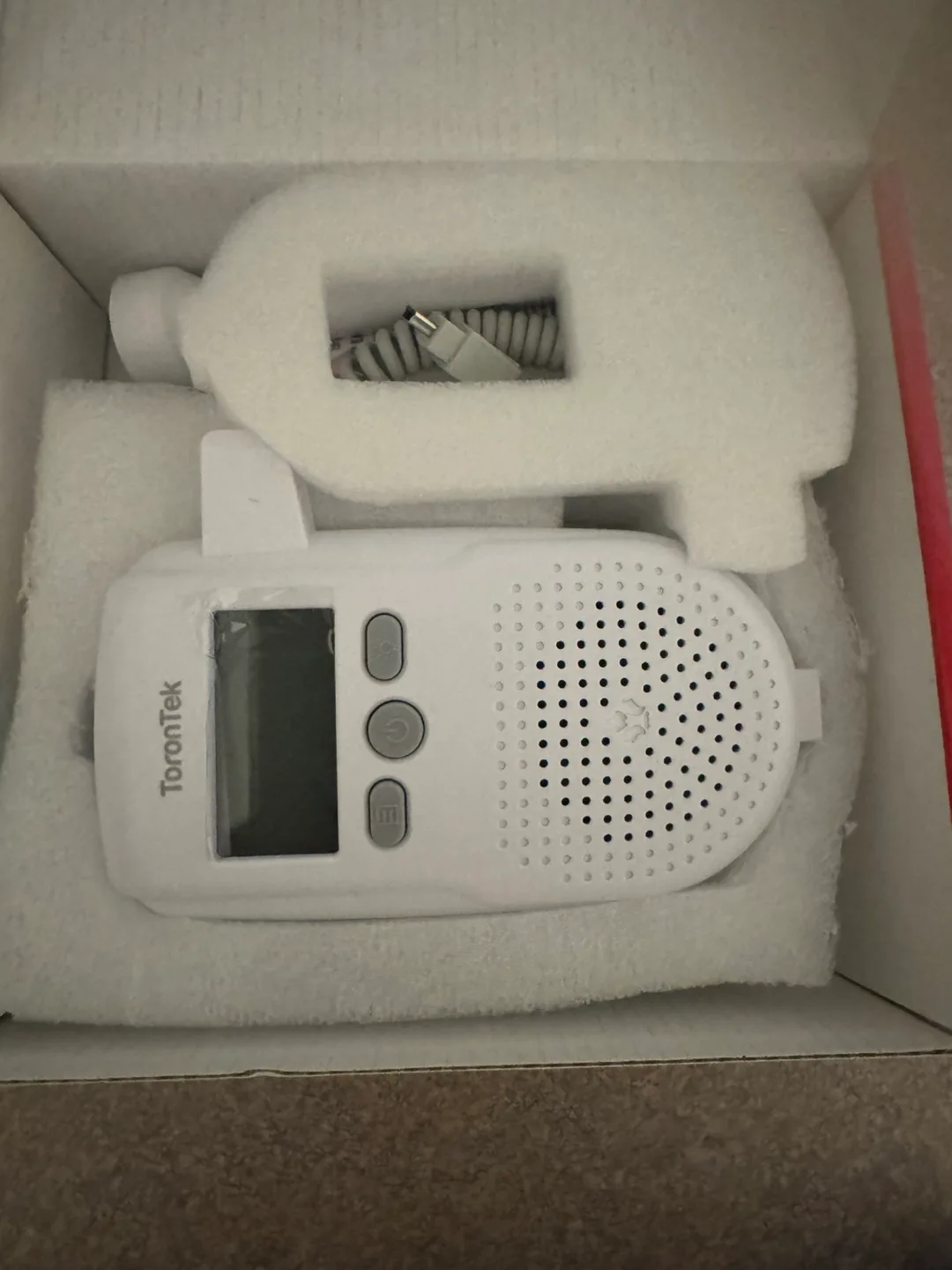 ToronTek R88 Fetal Doppler + Aquasonic Gel, Like New! thumbnail