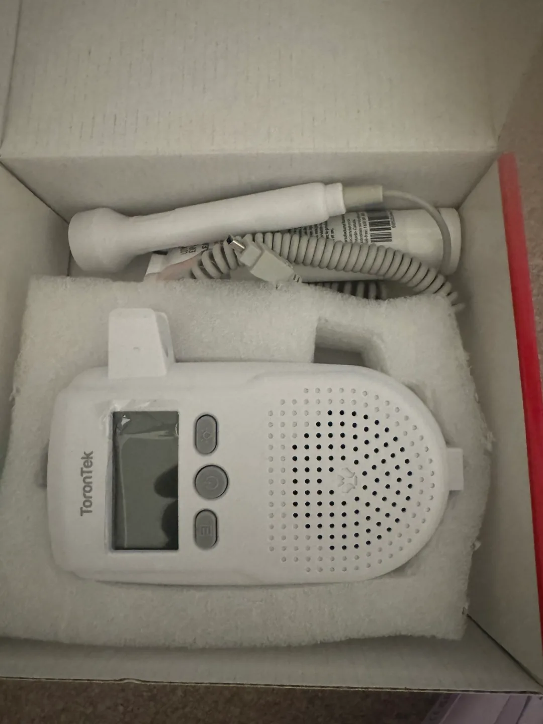 ToronTek R88 Fetal Doppler + Aquasonic Gel, Like New! image indicator(3)