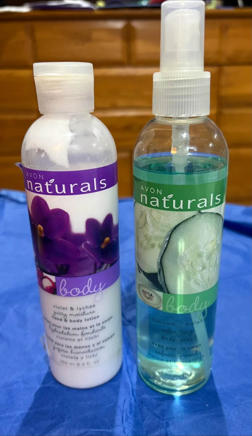 #freecycle Avon Naturals Body Lotion & Body Spray thumbnail