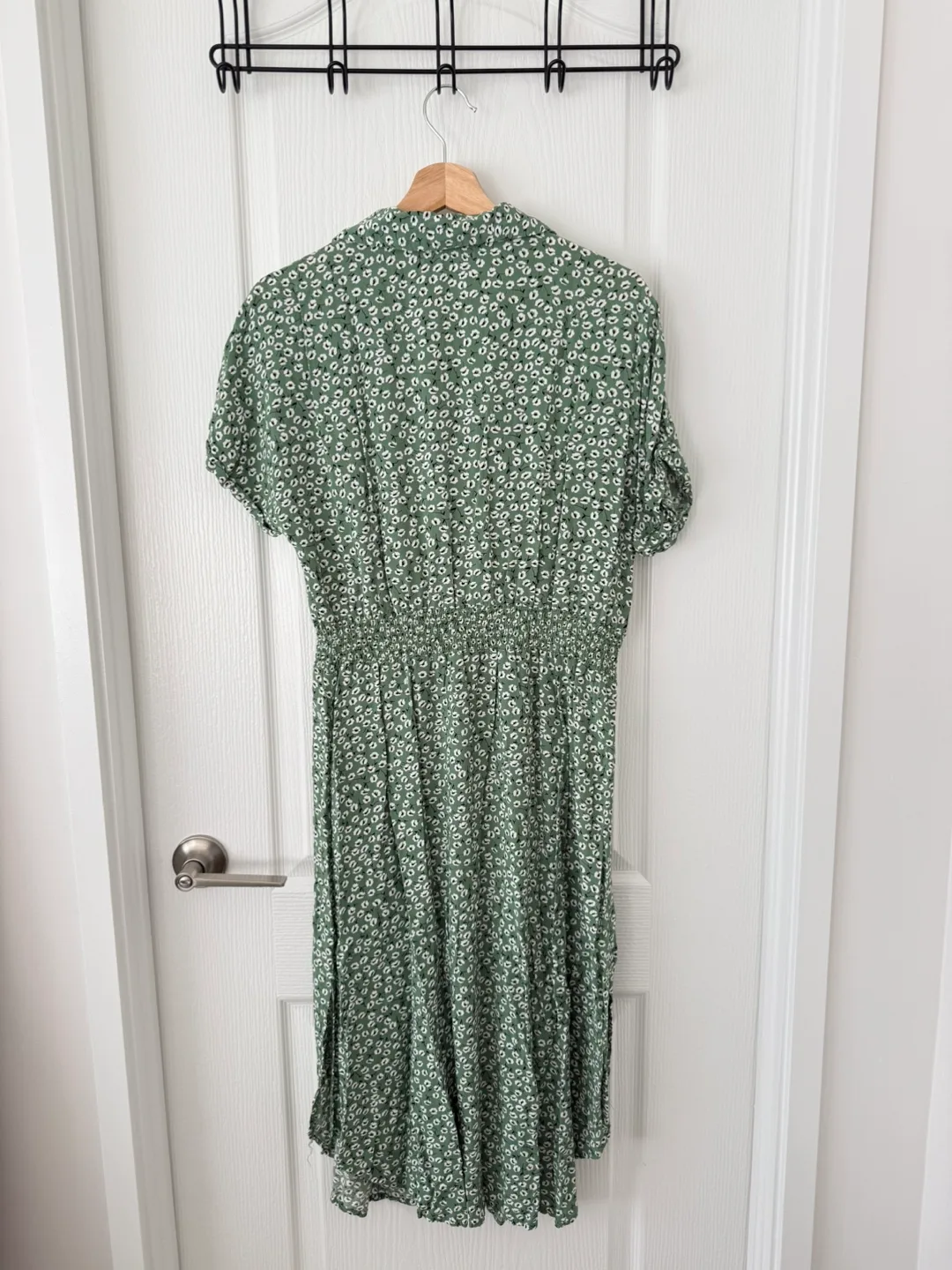 Shein Green Floral Midi Dress image indicator(3)
