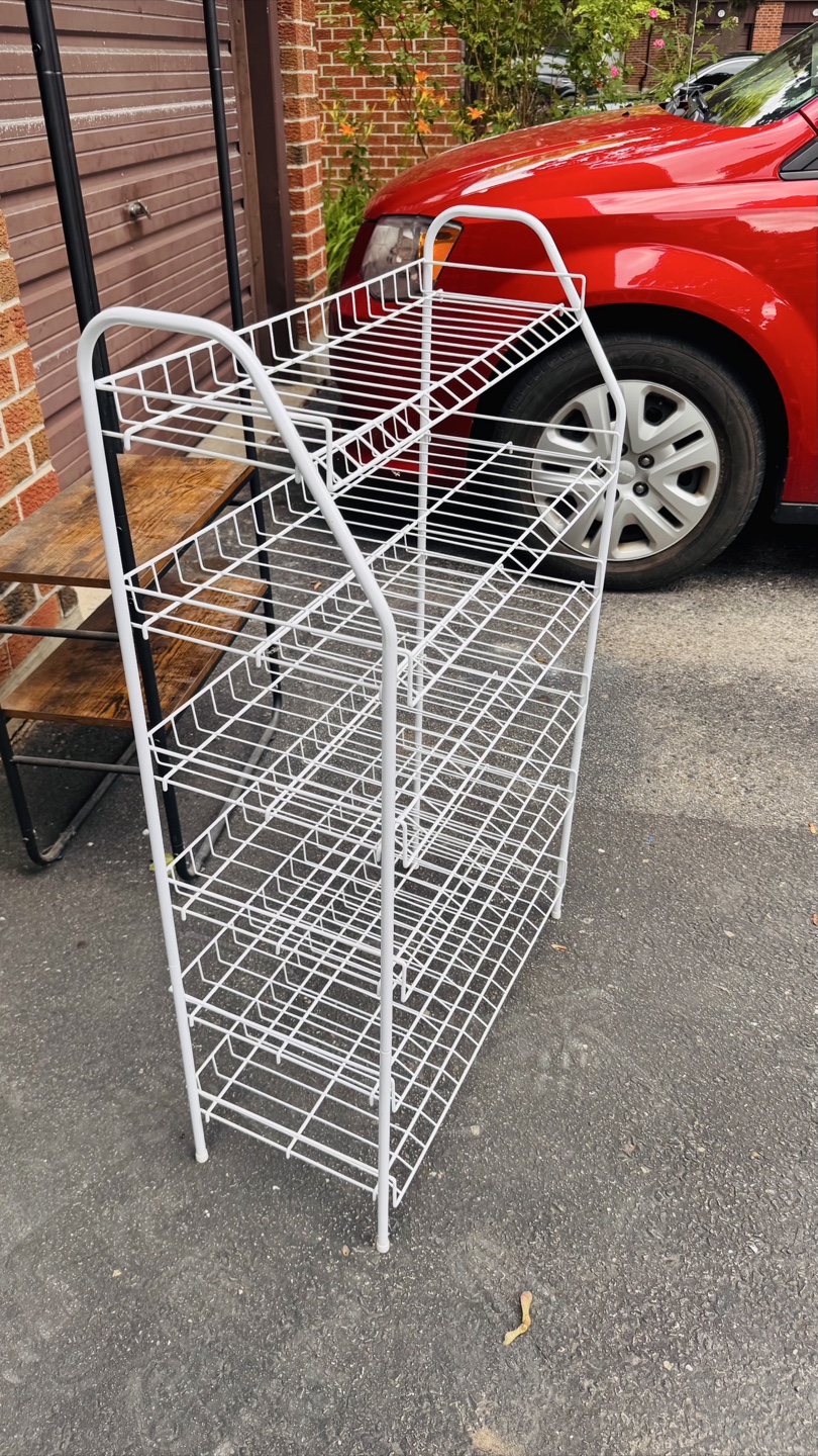 Shoe rack and coat rack