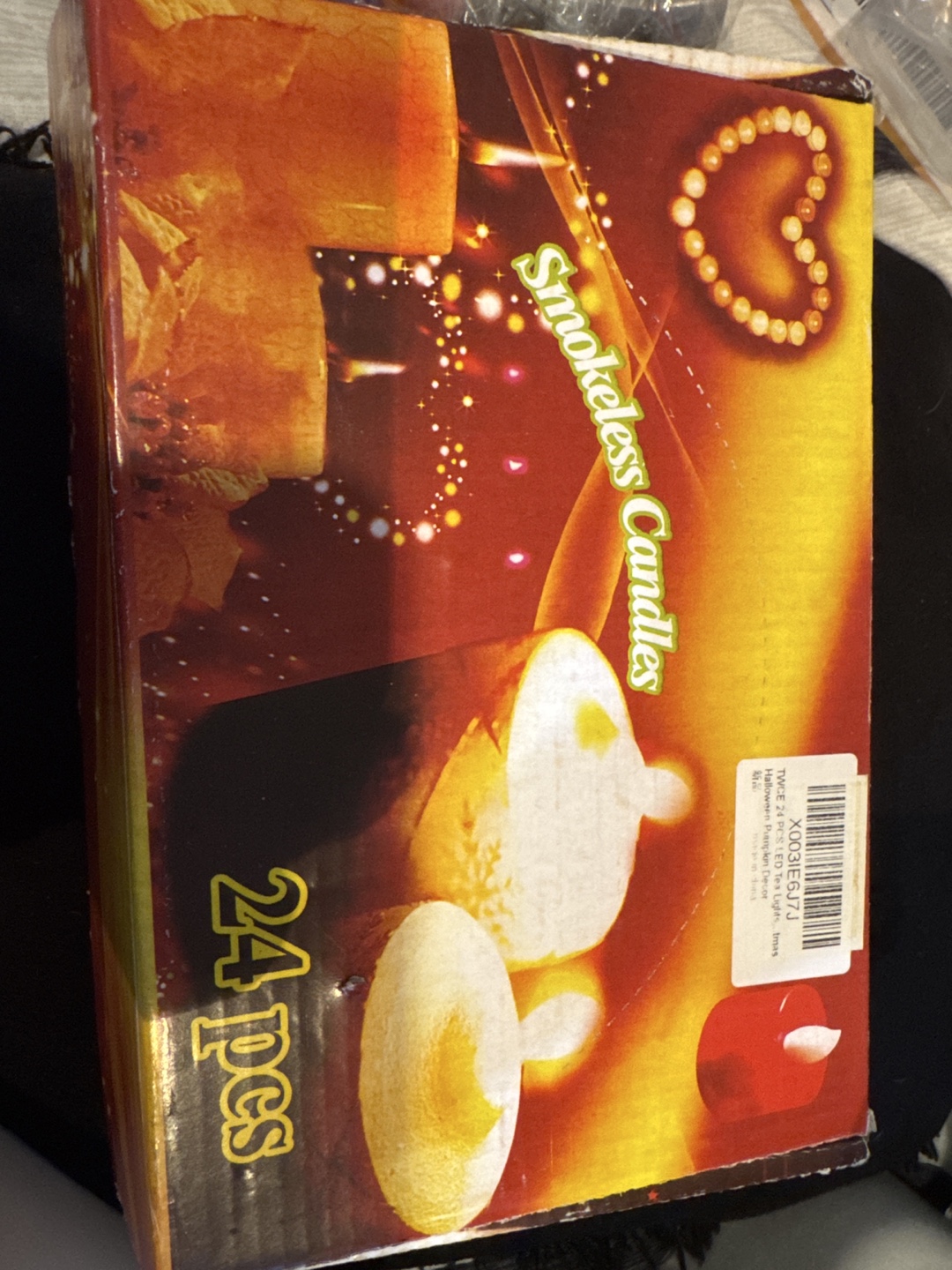 Smokeless Candles 24 pcs
