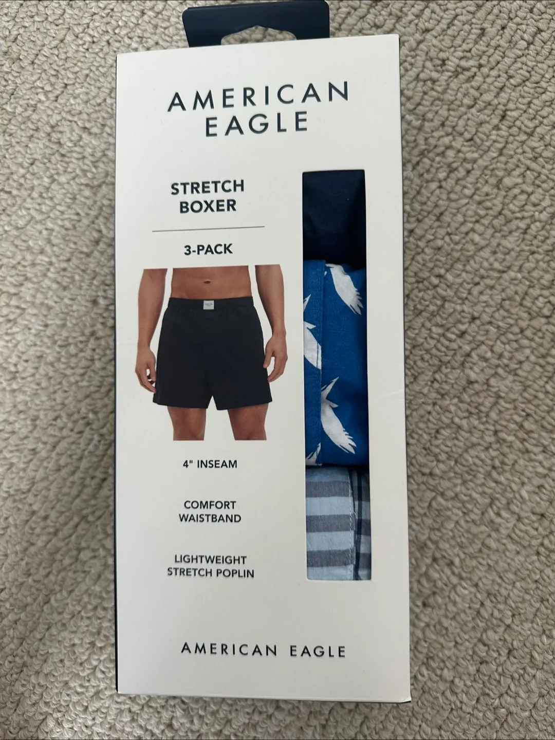 American Eagle Stretch Boxer 3-Pack - XS thumbnail