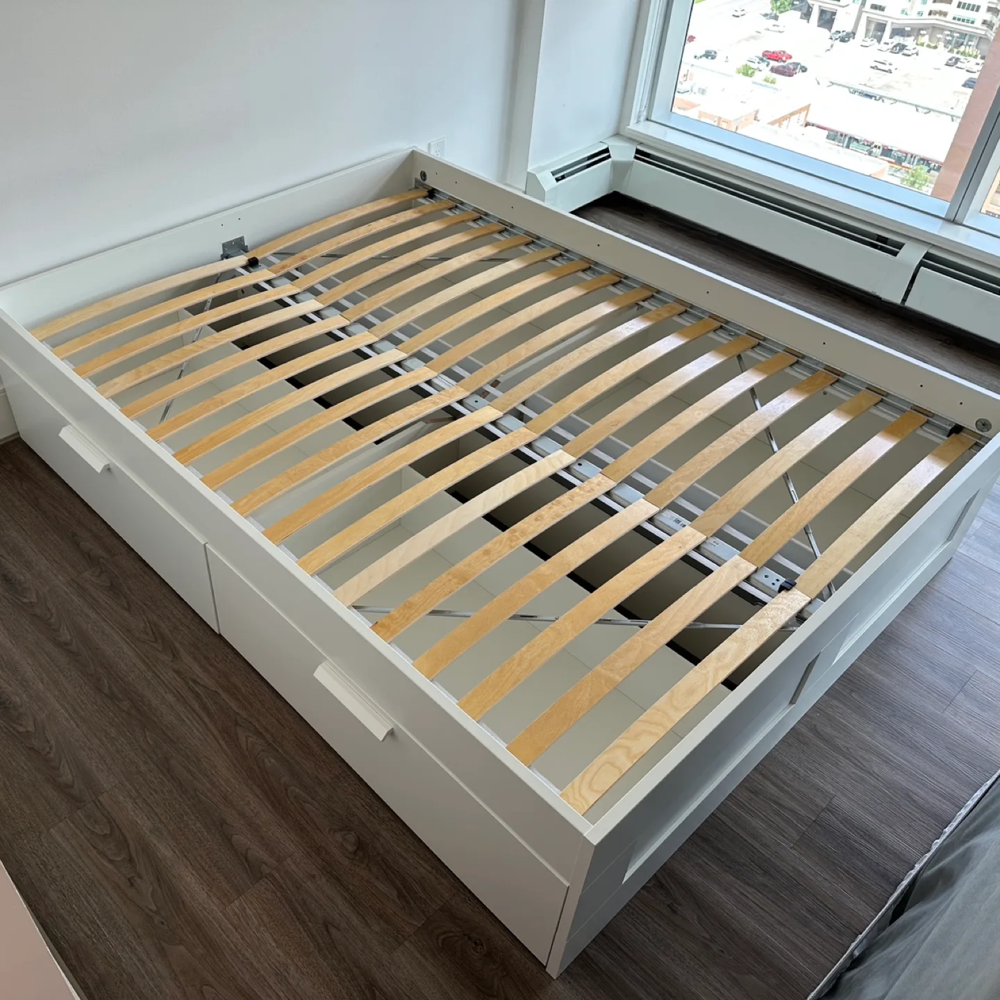 Queen Bed Base with Drawers thumbnail