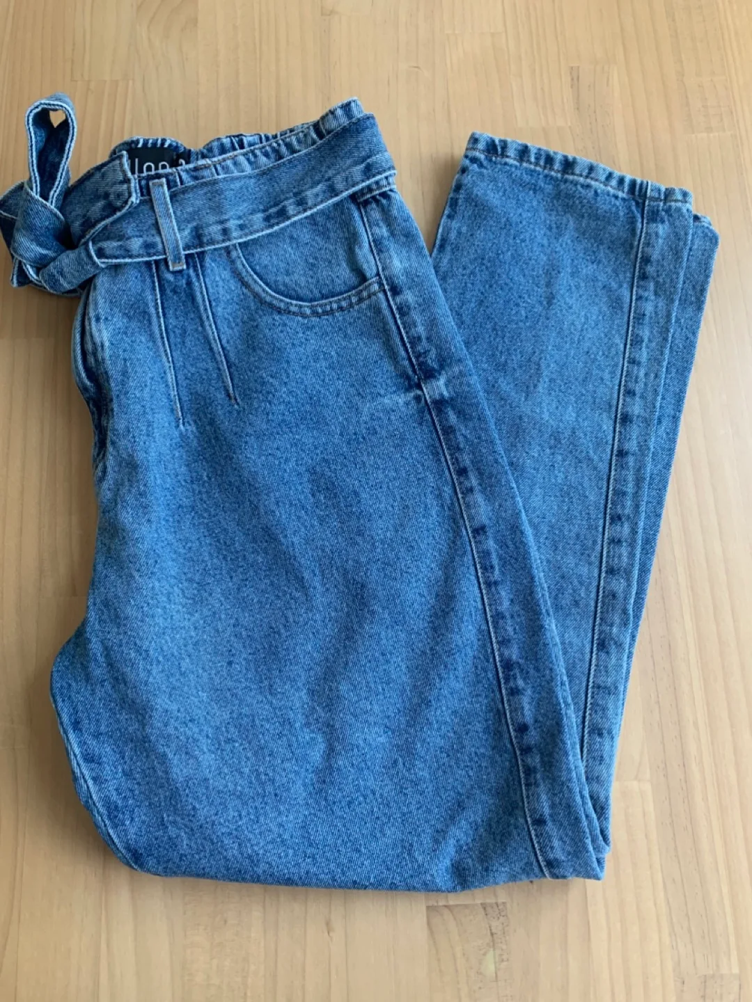 Villon Tie-Waist Denim Jeans - Size 42 image indicator(2)