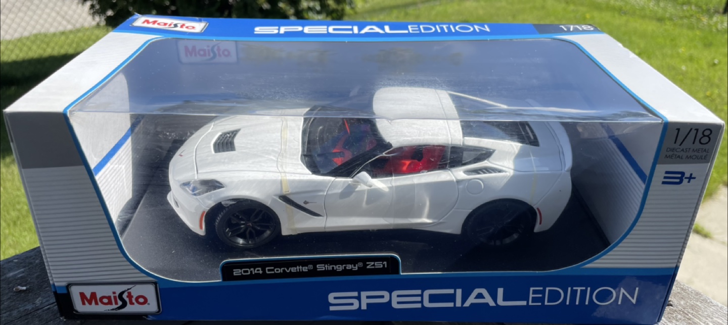 Diecast Corvette model car - photo 2