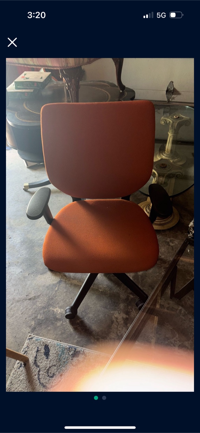 Orange Office Chair